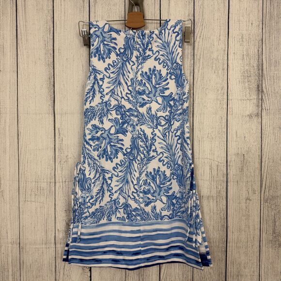 Lilly Pulitzer Women's Size 00 Aqua Longue Engineered Sammi Romper NWT - Picture 3 of 8